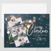 Carte de Noël 3 photos (Devant / Derrière)