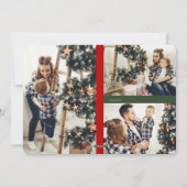 Carte de Noël 4 photos (Dos)