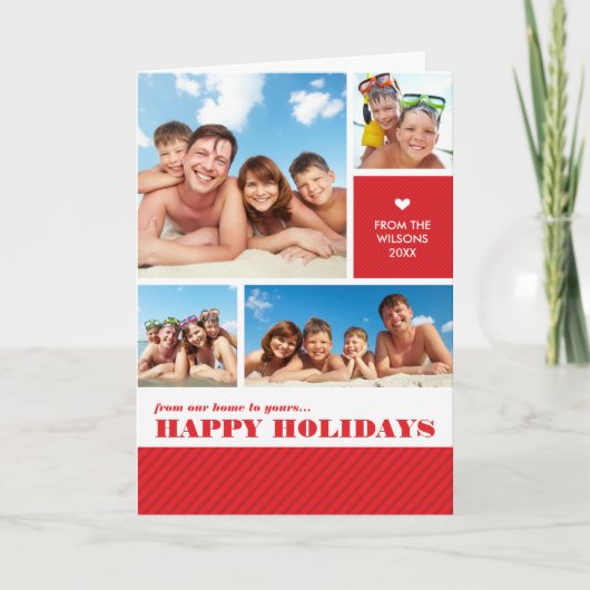 CARTE DE NOËL 4 PHOTOS :: multi photo 1 (Devant)