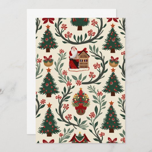 Carte de Noël (5*7) (Devant / Derrière)