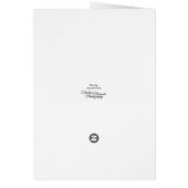 Carte de Noël 5 Histoire de la DDC (Dos)