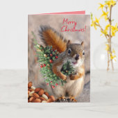 Carte de Noël 5 x 7" M. Bickles (Fleur jaune)