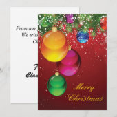 Carte de Noël 5x7 (Devant / Derrière)