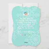 Carte de Noël 5x7 (Dos)