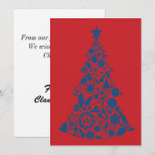 Carte de Noël 5x7 (Devant / Derrière)