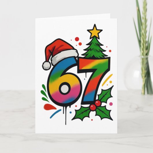 Carte de Noël 67 Meme (Devant)