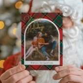 Carte de Noël à carte rouge