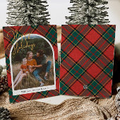 Carte de Noël à carte rouge