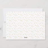 Carte de Noël à grand format avec écriture blanche (Dos)