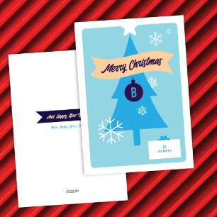 Carte de Noël à icônes personnalisées