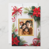 Carte de Noël à image unique (Dos)