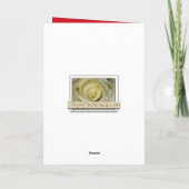 Carte de Noël à l'ancienne (Dos)