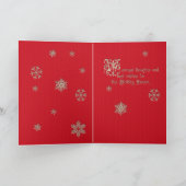 Carte de Noël à l'ancienne (Intérieur)