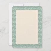 Carte de Noël à l'aquarelle avec un pull confortab (Dos)