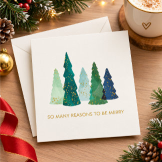 Carte de Noël à l'arbre de Noël aquarelle