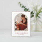 Carte de Noël à l'arche moderne (Debout devant)