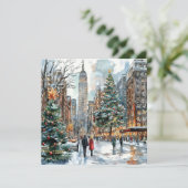 Carte de Noël à New York (Debout devant)