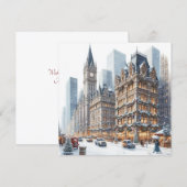 Carte de Noël à New York (Devant / Derrière)