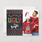 Carte de Noël à petit budget avec photo et motif d (Devant)