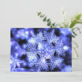 Carte de Noël à plat pour l'hiver (Debout devant)