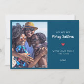 Carte de Noël à plat "You Butnut Cry" (Dos)