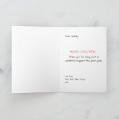 Carte de Noël à thème Cute Covid - Personnaliser (Intérieur)