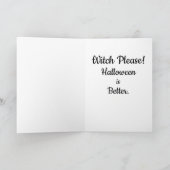 Carte de Noël à thème Halloween (Intérieur)