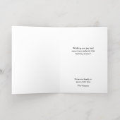 Carte de Noël à thème Michigan (Couchage intérieur)