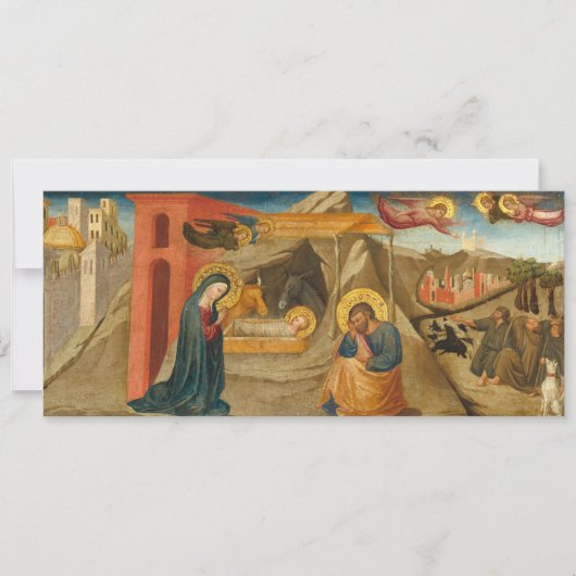 Carte de Noël à thème religieux (Devant)