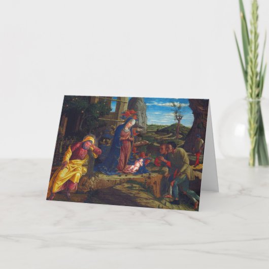 Carte de Noël à thème religieux (Devant)