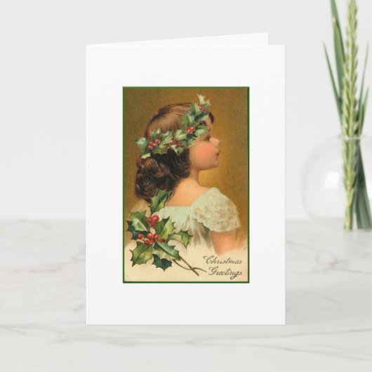 Carte de Noël à travers les yeux d'un enfant (Devant)