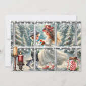 Carte de Noël à Valse de Noël pour enfant Cowboy (Devant)