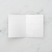 Carte de Noël Abstraite Arbre de Noël (Intérieur)