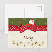 Carte de Noël adorable (Devant / Derrière)