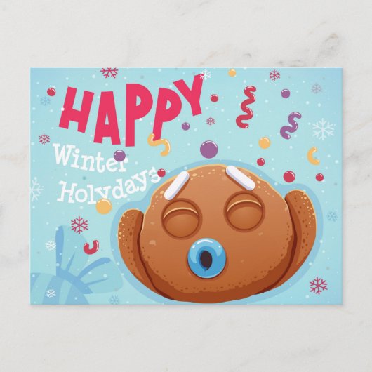 Carte de Noël adorable (Devant)