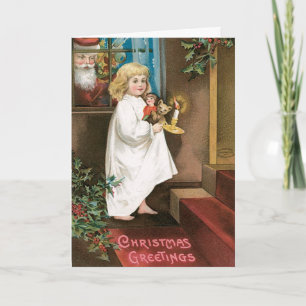 Carte de Noël adorable pour les enfants