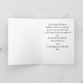 Carte de Noël afro-américaine (Intérieur)