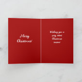 Carte de Noël afro-américaine (Intérieur)