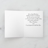 Carte de Noël afro-américaine (Intérieur)