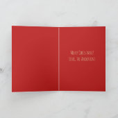 Carte de Noël afro-américaine (Intérieur)