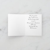 Carte de Noël afro-américaine vintage (Intérieur)