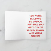 CARTE DE NOËL AIREDALE (Intérieur)