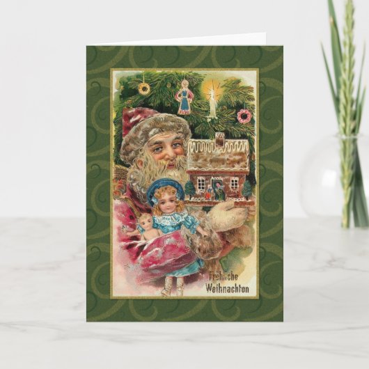 Carte de Noël allemande (Devant)