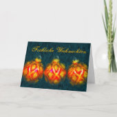 Carte de Noël allemande (Devant)