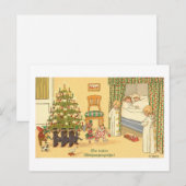 Carte de Noël allemande (Devant / Derrière)