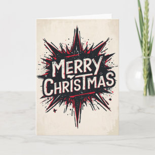 carte de Noël alternative