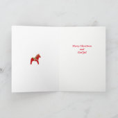 Carte de Noël américaine suédoise (Intérieur)