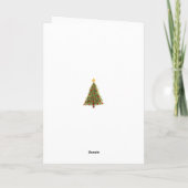 Carte de Noël Amérindienne (Dos)