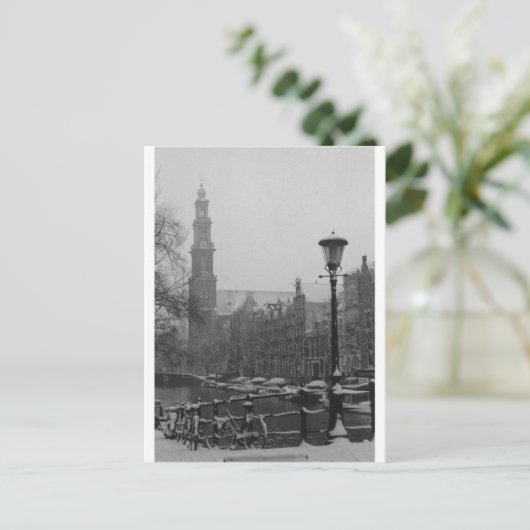 Carte de Noël Amsterdam (Debout devant)