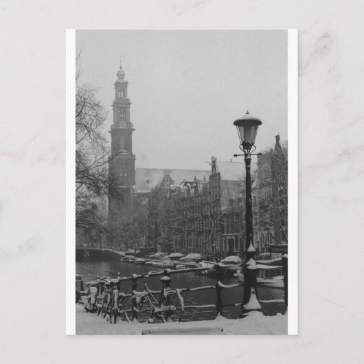 Carte de Noël Amsterdam (Devant)